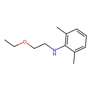 N-(2-ethoxyethyl)-2,6-dimethylaniline structure