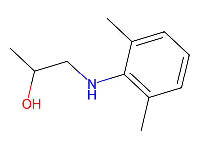 N-(2-甲氧乙基)-2,6-二甲基苯胺 structure