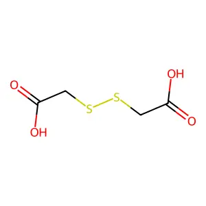 二硫代二乙醇酸 structure