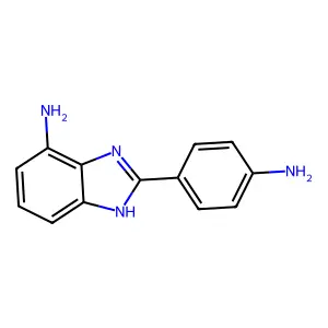 2-(4-氨基苯基)-1H-苯并[d]咪唑-4-胺 structure