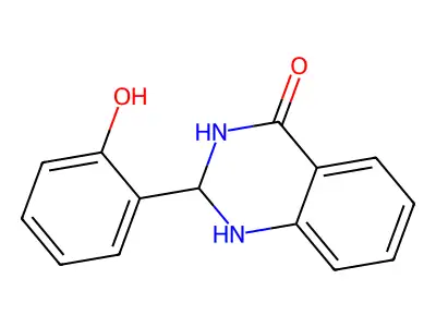 2-(2-hydroxyphenyl)-2,3-dihydro-1H-quinazolin-4-one structure
