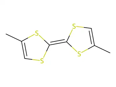 Dimethyltetrathiafulvalene structure