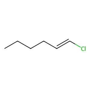 1-Chloro-hexene structure