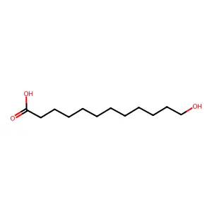 12-羟基十二烷酸 structure