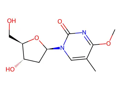 O-Methylthymidine structure