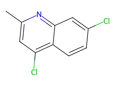 4,7-Dichloro-2-methylquinoline structure