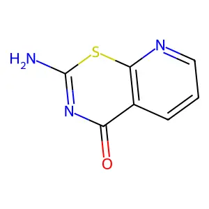 2-Aminopyrido[3,2-e][1,3]thiazin-4-one structure