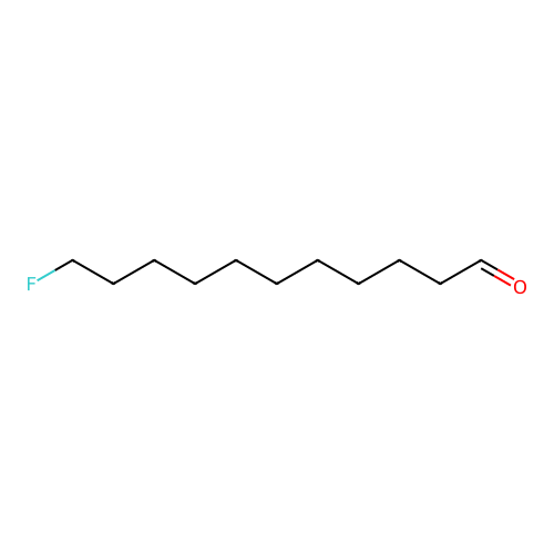 11-Fluoroundecanal structure
