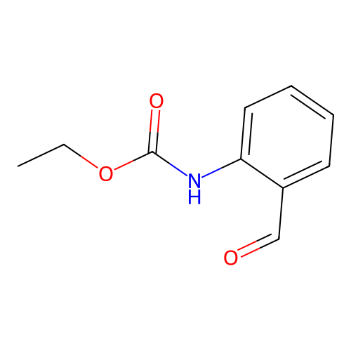 Ethyl N-(2-formylphenyl)carbamate structure
