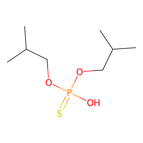 O,O-Diisobutyl thiophosphate structure