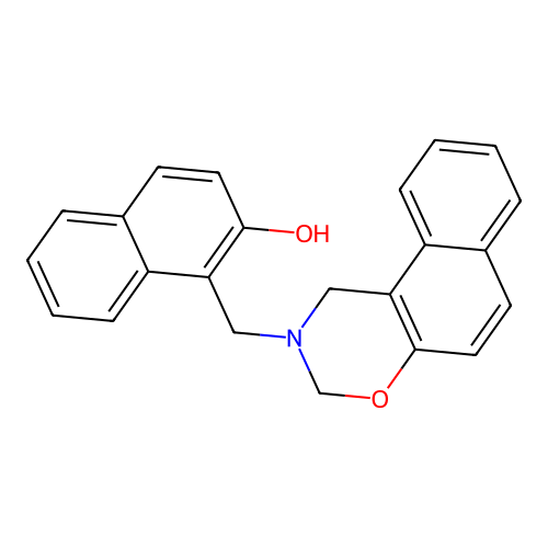 2-Naphthalenol, 1-(1H-naphth[1,2-e][1,3]oxazin-2(3H)-ylmethyl)- structure
