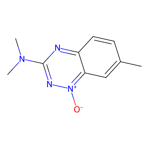 N,N,7-Trimethyl-1,2,4-benzotriazin-3-amine 1-oxide structure