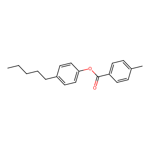 4-Pentylphenyl p-toluate structure