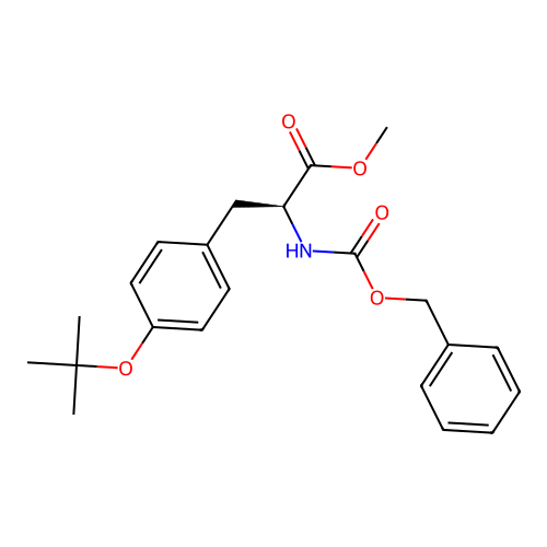Z-Tyr(tbu)-ome structure