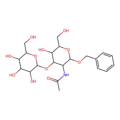GAL-(1-3)NGA-(1-0)MBN structure