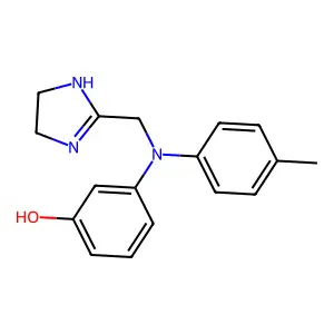 苄胺唑啉 structure