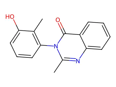 3-(3-Hydroxy-2-methylphenyl)-2-methylquinazolin-4(3H)-one structure