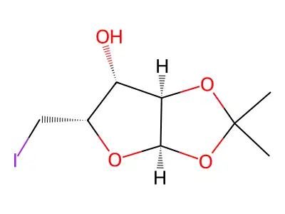 5-(Iodomethyl)-2,2-dimethyl-3a,5,6,6a-tetrahydrofuro[2,3-d][1,3]dioxol-6-ol structure
