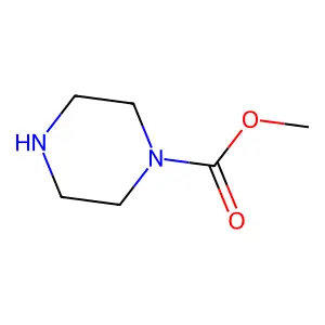 Methyl piperazine-1-carboxylate structure