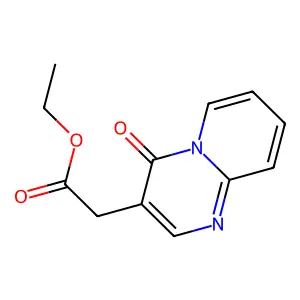 4H-Pyrido[1,2-a]pyrimidine-3-acetic acid, 4-oxo-, ethyl ester structure