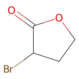 2(3H)-Furanone, 3-bromodihydro- structure