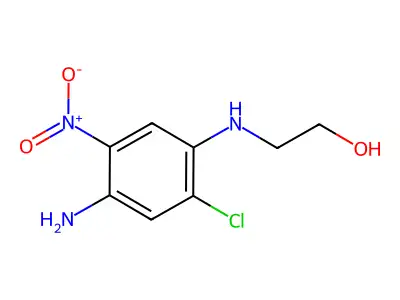 2-((4-Amino-2-chloro-5-nitrophenyl)amino)ethanol structure