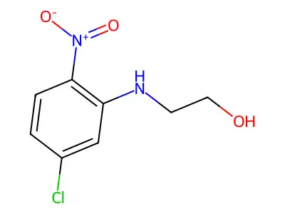 2-(5-Chloro-2-nitroanilino)ethanol structure