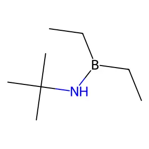 N-diethylboranyl-2-methylpropan-2-amine structure