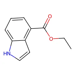 Ethyl indole-4-carboxylate structure