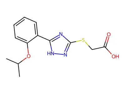 4-(4,6-Diamino-2,2-dimethyl-2H-[1,3,5]triazin-1-yl)-benzoic acid structure