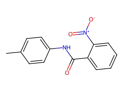N-(4-甲基苯基)-2-硝基苯甲酰胺 structure