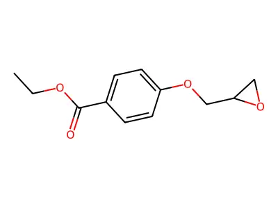 Ethyl 4-(oxiran-2-ylmethoxy)benzoate structure
