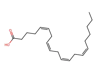 花生四烯酸 structure
