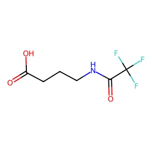 4-(2,2,2-Trifluoroacetamido)butanoic acid structure