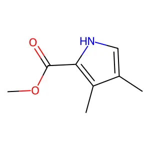 Methyl 3,4-dimethyl-1H-pyrrole-2-carboxylate structure