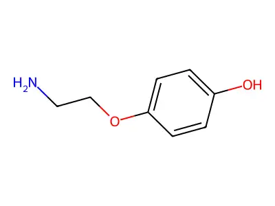 4-(2-Aminoethoxy)phenol structure