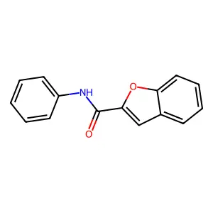 N-苯基-1-苯并呋喃-2-甲酰胺 structure