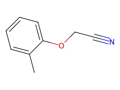 O-Tolyloxy-acetonitrile structure