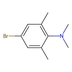 4-bromo-N,N,2,6-tetramethylaniline structure