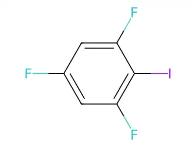 2,4,6-Trifluoroiodobenzene structure