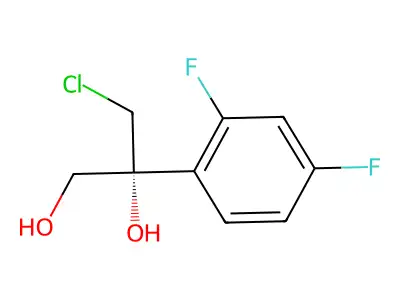 3-[(4-Amino-6-chloro-1,3,5-triazin-2-yl)oxy]phenol structure