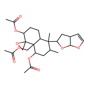 Caryoptin structure