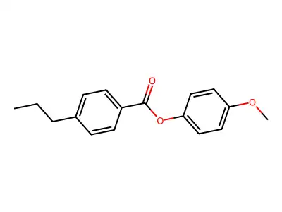 4-乙基苯甲酸-4-甲氧基苯酯 structure