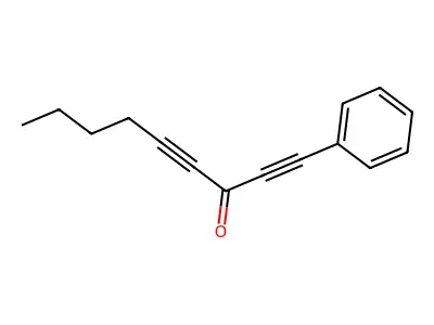 1,4-Nonadiyn-3-one, 1-phenyl- structure