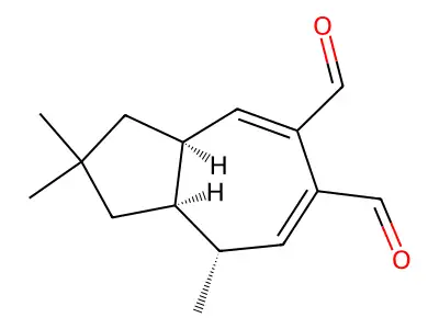 绒白乳菇醛 structure