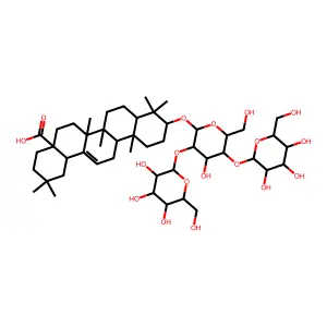 Oleanoglycotoxin-A structure