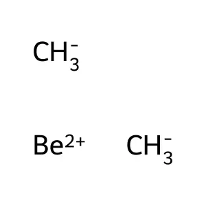 二甲基铍 structure