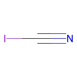 碘化氰 structure