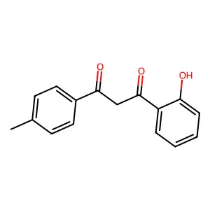 1,3-Propanedione, 1-(2-hydroxyphenyl)-3-(4-methylphenyl)- structure