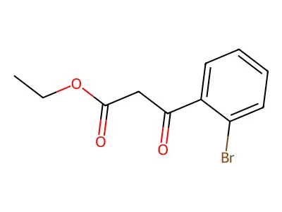 Ethyl 3-(2-bromophenyl)-3-oxopropanoate structure